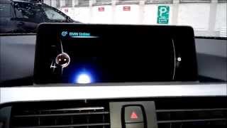 BMW Apps online connecteddrive F30 F31 F32 bis F36 [upl. by Jehial328]