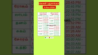 கௌரி பஞ்சாங்கம்  04Nov2024 calendar gowripanjangam auspicioustime daily tamilcalendar [upl. by Durst]