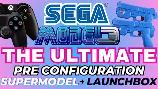 Sega Model 3 Emulator Pre Configured with LaunchBox  Supermodel Setup Guide Tutorial  No UI Needed [upl. by Latham414]