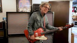 Tom Petersson Rocks Out on a 1967 Thunderbird IV Bass [upl. by Nosmas365]