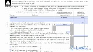 Learn How to Fill the Form 8917 Tuition and Fees Deduction [upl. by Abehshtab968]