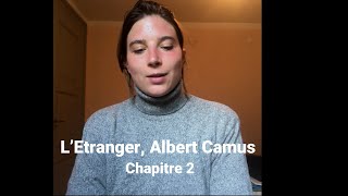 LEtranger Albert Camus  Chapitre 2  Lecture Hélène Caipora [upl. by Romain]