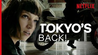 Tokyos BACK  La Casa De PapelMoney Heist S2 Full Scene Eng Subs [upl. by Nosylla19]