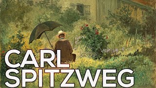 Carl Spitzweg A collection of 78 paintings HD [upl. by Goldshell]