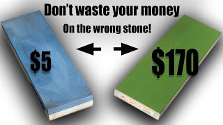 Cheap vs Expensive Sharpening Stones  WATCH BEFORE YOU BUY [upl. by Auqkinahs850]