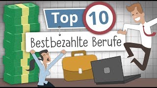 Die 10 Bestbezahlten Jobs in Deutschland Wer verdient am Meisten [upl. by Neelra]