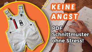 Die ultimative Anleitung zum PDF Schnittmuster Bobby Dazzler [upl. by Aitam87]