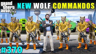 MICHAELS DANGEROUS WOLF COMMANDOS FROM LIBERTY CITY  GTA V GAMEPLAY 370  GTA 5 [upl. by Annahc]