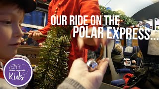 Polar Express Wensleydale North Yorkshire  Christmas Day Out [upl. by Patrizius168]