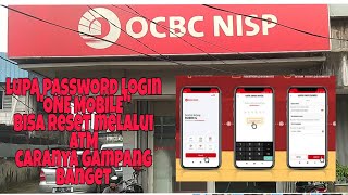 cara reset password login aplikasi one mobile OCBC NISP melalui ATM [upl. by Gilbertina]