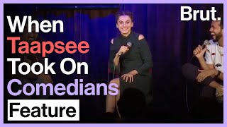 When Taapsee Took On Comedians [upl. by Taylor]