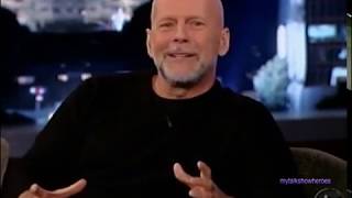 BRUCE WILLIS  HILARIOUS INTERVIEW [upl. by Akemehc337]