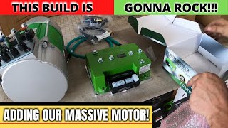 NAVITAS AC MOTOR IS MASSIVE Custom Golf Cart Build [upl. by Vieva]