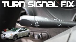 Pontiac G6 Turn Signal Replacement [upl. by Moseley664]