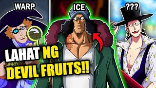 LAKAS NG BLACKBEARD PIRATES TITANIC CAPTAIN DEVIL FRUITS EXPLAINED Tagalog One Piece [upl. by Lehcim]