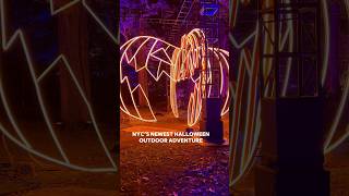 The Nightmare Before Christmas Light Trail at NYBG  NYC’s Newest Halloween Outdoor Adventure [upl. by Gnep]