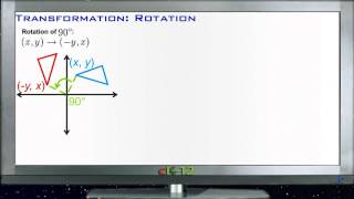 Transformation  Rotation Lesson Basic Geometry Concepts [upl. by Ahsirhcal]