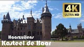 Kasteel de Haar Haarzuilens  Lente 2021  4K [upl. by Novert]