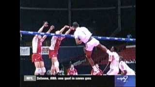 Leonel Marshall 50 inch vertical jump  Cuba Volleyball [upl. by Spiegel]