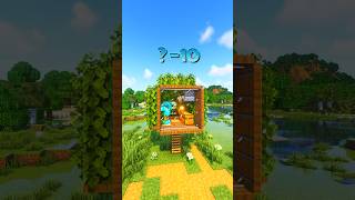 Minecraft Tree House🏡shorts minecraft shortsfeed viralvideo [upl. by Hube]