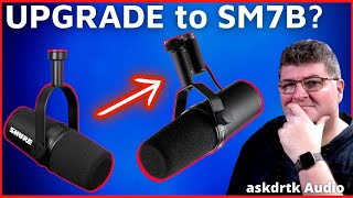 Shure MV7X vs SM7B  Should You Upgrade [upl. by Tneciv]