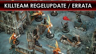 Erstes Killteam Regelupdate  Dataslate  FAQ  Core Rules Diverse Teams Ausrüstung Deutsch [upl. by Zobias]