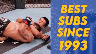 Best UFC Submissions EVERY YEAR SINCE 1993 [upl. by Anicart]