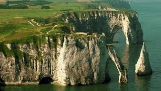 Étretat Cliffs France [upl. by Namdor]