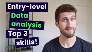 Data analysis careers  Top 3 skills for entrylevel data analysts [upl. by Airet229]