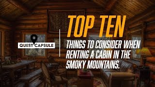 Cabin Rentals in Gatlinburg Pigeon Forge Smoky Mountains  Top 10 Tips [upl. by Vijnas]