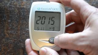 Easy Life blood glucose cholesterol amp uric acid meter set up guide [upl. by Butte135]