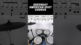 American Idiot  Drum Tutorial  Green day [upl. by Ruhtua790]