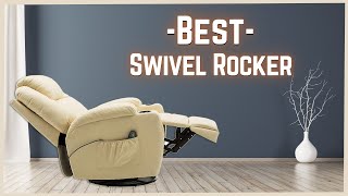 Best Swivel Rocker  Top 5 Best Recliner Chairs of 2025 [upl. by Nnoj]