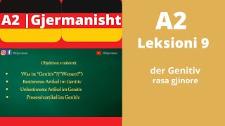 Genitiv  Rasa gjinore  OGjerman  Meso Gjermanisht [upl. by Clementas]