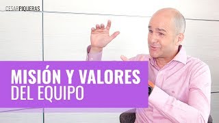 Misión y valores del equipo  Entrevista a César Piqueras [upl. by Mile250]