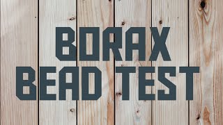 Borax bead Test [upl. by Ennyletak]