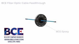 BCE Fiber Optic Cable Epoxy Vacuum Feedthrough [upl. by Namia258]