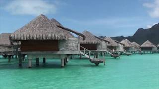 Our Overwater Bungalow amp Resort Tour Bora Bora InterContinental Resort amp Thalasso Spa [upl. by Cherye]