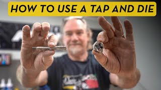 How to Use a Tap and Die Set [upl. by Ttennaej]