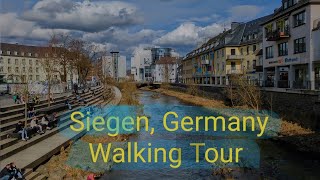 Germany Walking Tour 2024 Siegen Walking Tour  City Center 4K HDR [upl. by Potter]