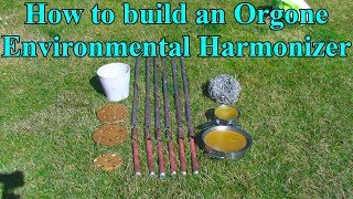 How to build an Orgone Environmental Harmonizer chembuster [upl. by Joeann310]