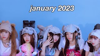 ranking january 2023 kpop comebacksdebuts [upl. by Neelrad580]