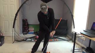 How to Use AntiFlip Stick® Impact Golf Swing Training Aid  Stop Flipping Hands During Swing [upl. by Glimp]