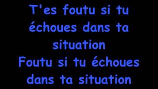 Ma direction sexion dassaut paroles [upl. by Ahsinik630]