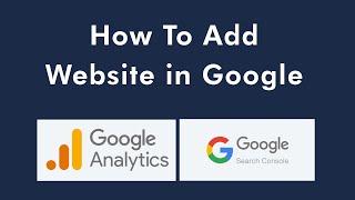 How To Add Google Analytics And Search Console On Website  Google Site Verification [upl. by Hittel]