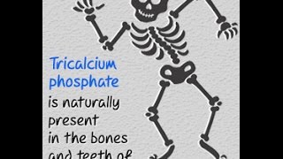 Tricalcium Phosphate Chemical Structure Benefits and Side Effects [upl. by Hamal771]