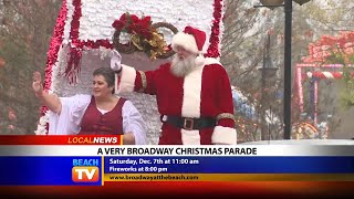 A Very Broadway Christmas Parade at Broadway at the Beach  Local News [upl. by Falda]