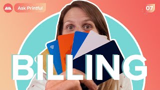 How Does Printful’s Billing System Work  Ask Printful [upl. by Ecidnac726]