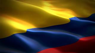 Bandera Colombia HD  Loop [upl. by Ainolopa]