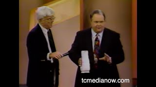 Rush Limbaugh on Donahue September 25 1991 [upl. by Enimajneb]